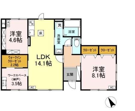 ハイランド経堂 間取り