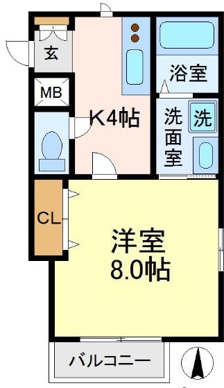 リヴェール桜丘 間取り