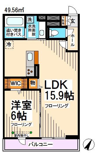 CRESCENTE経堂壱番館 間取り