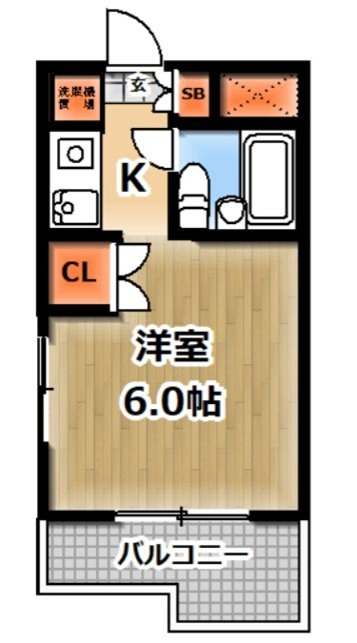 スカイコート西川口第５ 間取り