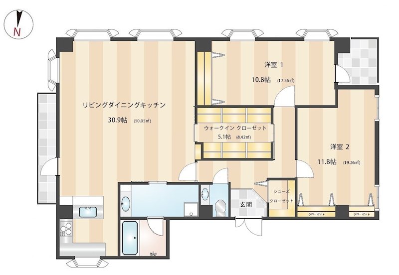 オフィスニューガイア浜松町№17 間取り