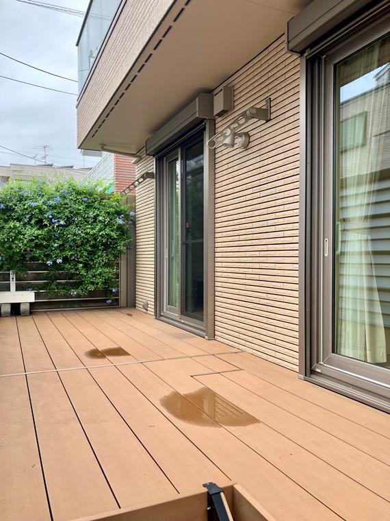 代沢戸建 ベランダ