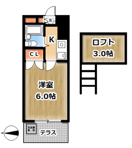 一刻館 間取り