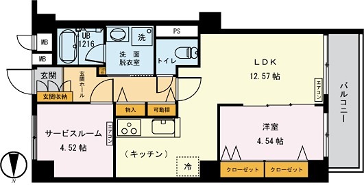 大森ハウス 間取り