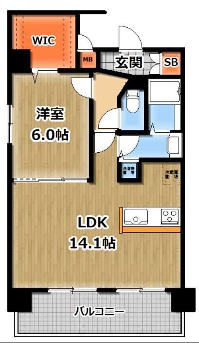レグラス横浜吉野町サウス 間取り
