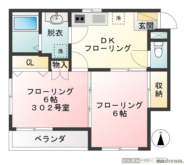 東京都品川区西品川３丁目 間取り