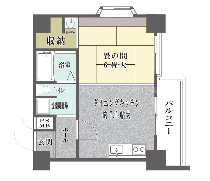 シャンボール警固 間取り