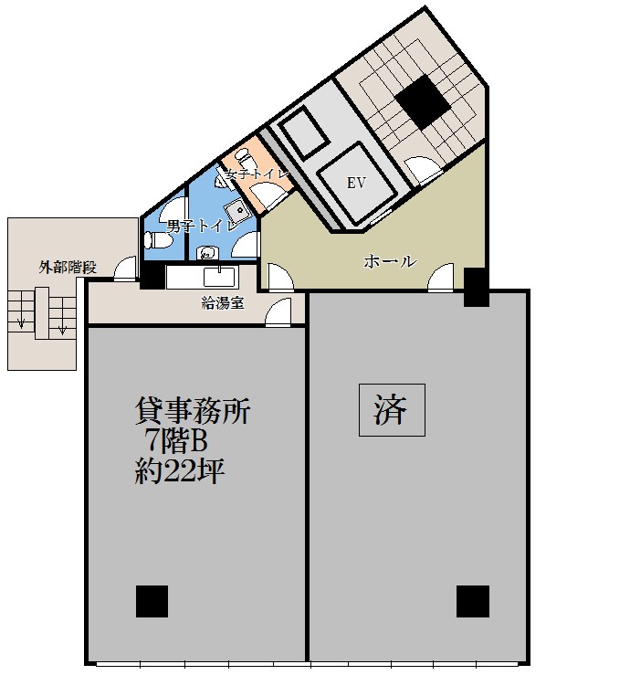 地得ビル 間取り