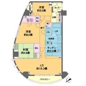 カスタリア池袋 間取り