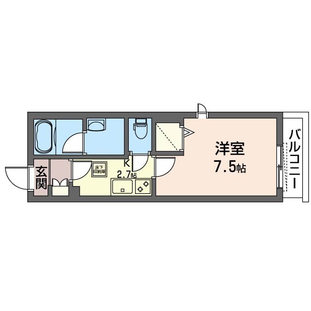 ボナクオリアXV馬橋Ⅱ 間取り