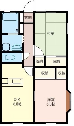 カーサ戸部 間取り