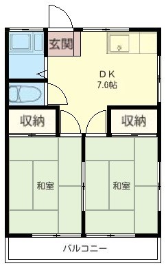 コーポ池森 間取り
