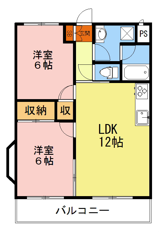サンライズ所沢 間取り