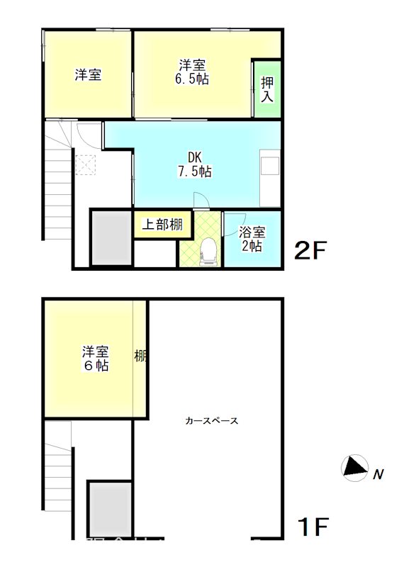 ガレージハウス武蔵藤沢 間取り