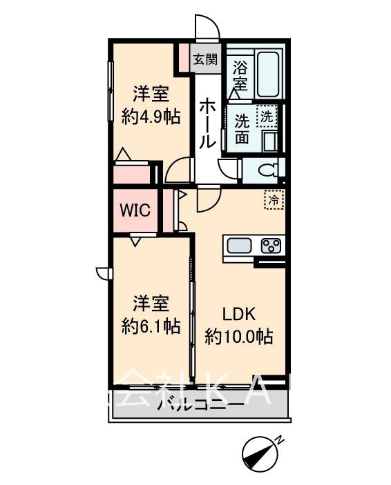 ハイムメゾン新狭山A 間取り