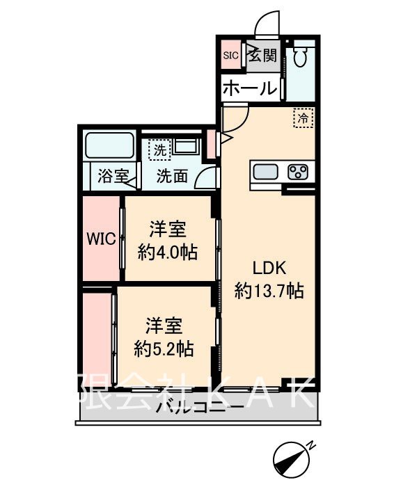 ハイムメゾン新狭山A 間取り