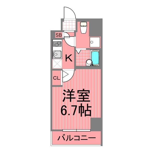 フェニックス横濱吉野町 間取り図