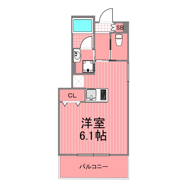 ロワール横濱鶴見 間取り図