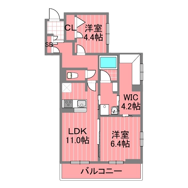 プレミアヒルズ 間取り図