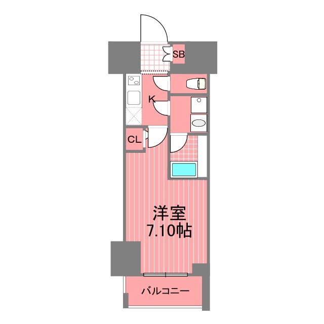 ズーム川崎セカンド 間取り図