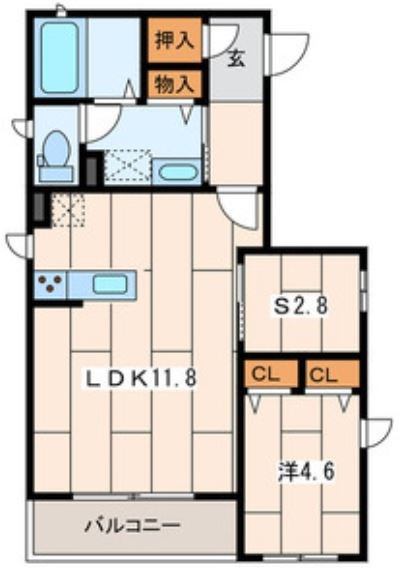 レイラニヤマテワン 間取り図