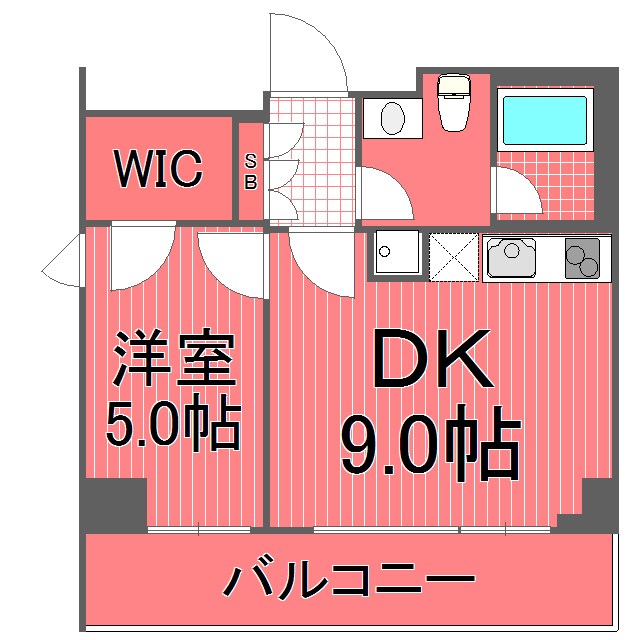 ポルトパルティーレ横浜  間取り図