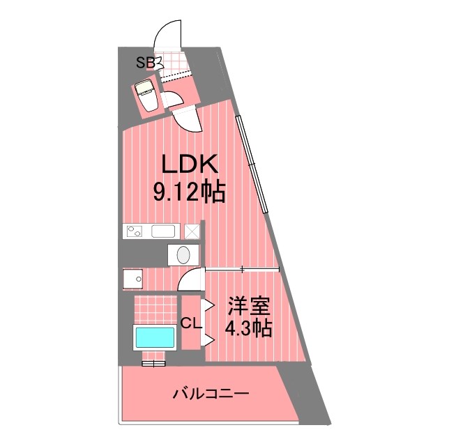 ラフォンス    間取り図