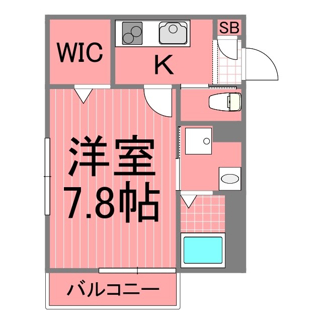 エヴァグリーン  間取り図