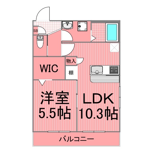 マレヴィラージュ 間取り図