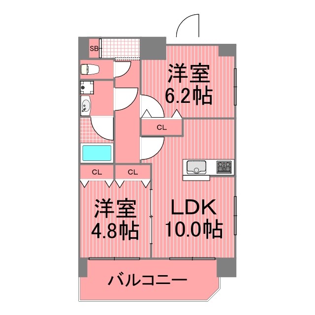 リベルタ川崎 間取り図