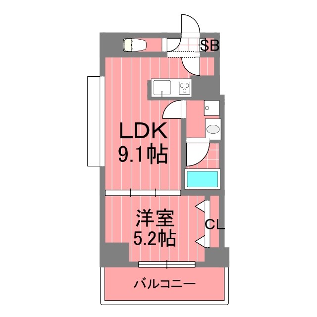 グレイシアヨコハマ 間取り図