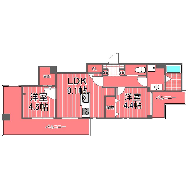 ふりゑ横浜 間取り図