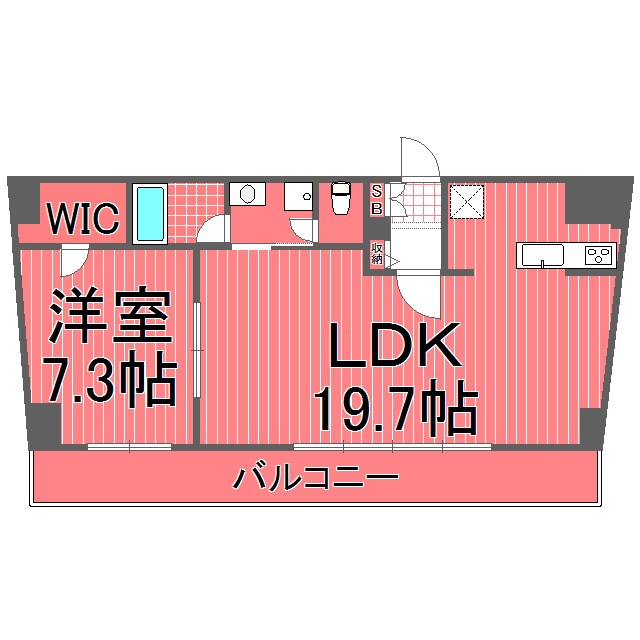 ヒストリアレジデンス海舟 間取り図