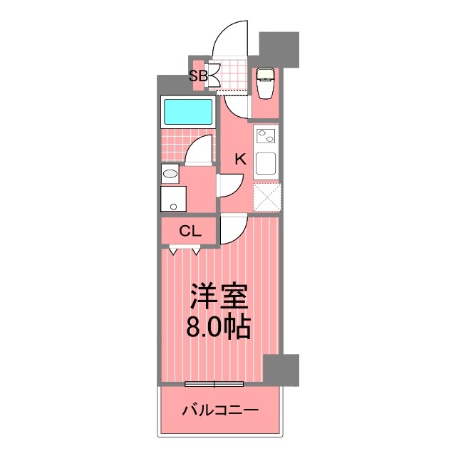 ローレルサイワイ 間取り図