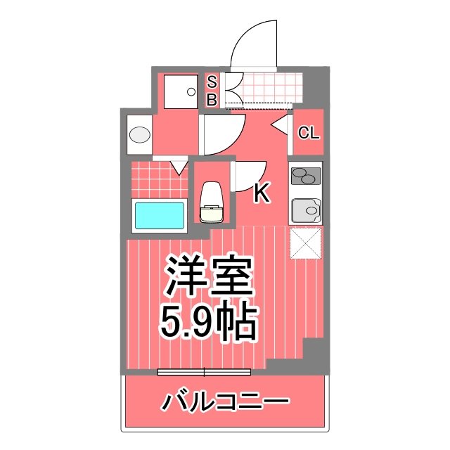 レグラス横濱保土ケ谷 間取り図