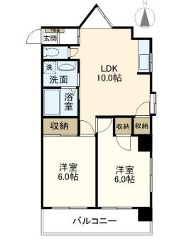 セーフズマンション 間取り図