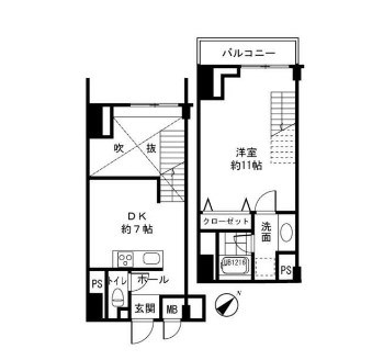 ベイサイドハウス 間取り図