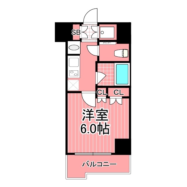 ルーブル横濱反町  間取り図