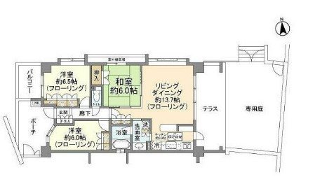 サンクタス菊名 間取り図