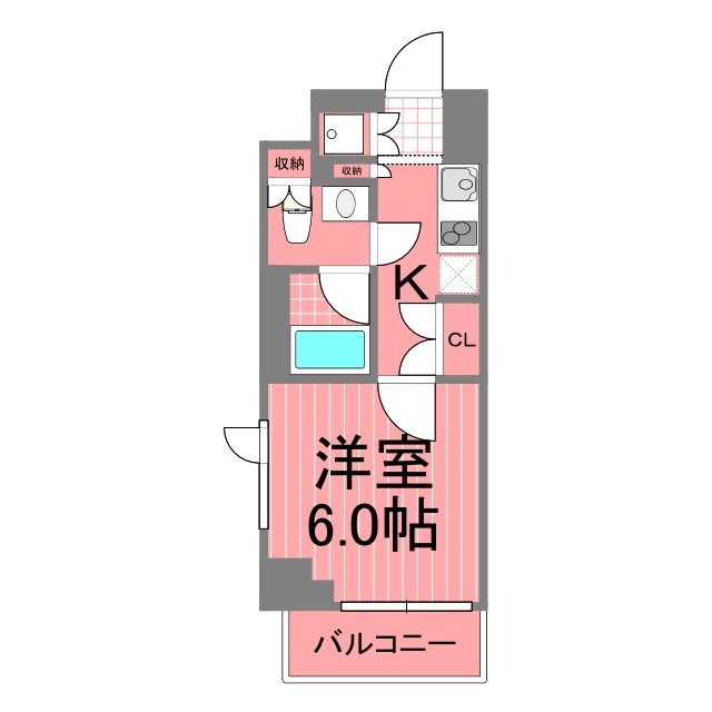 ルーブル川崎都町弐番館 間取り図