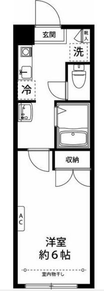 ニューリバーヨコハマコヤスダイ 間取り図