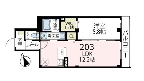 アヴェクトワベー 間取り図