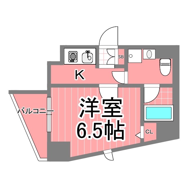 クレイシア横浜ノース 間取り図