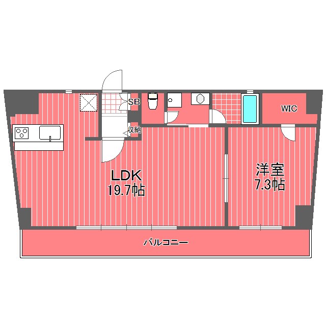 ヒストリアレジデンス海舟 間取り図