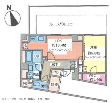 ファインステージ新横浜 間取り図