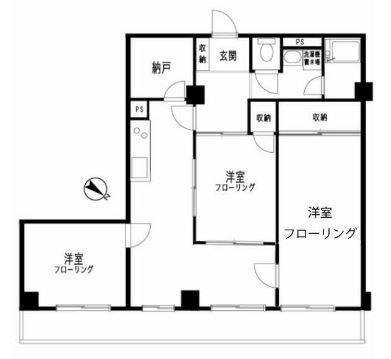 横浜天王町レジデンス  間取り図