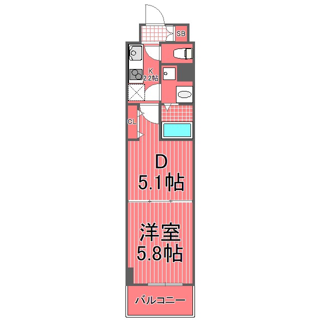 ソナーレ横浜 間取り図