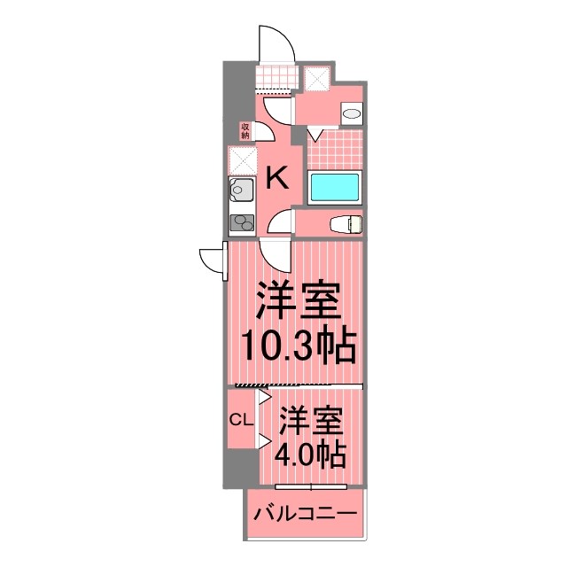 ツインスクエアーワン 間取り図