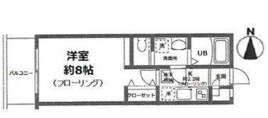 ラピスコート菊名 間取り図