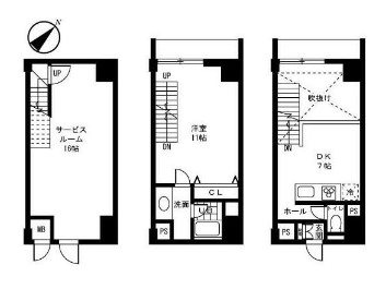 ベイサイドハウス 間取り図